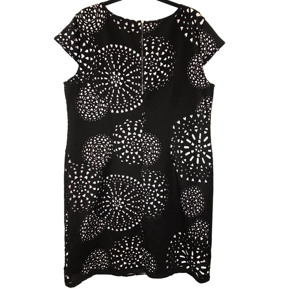 DB Camryn Signature black scuba cut-out dress 18w - Picture 6 of 7